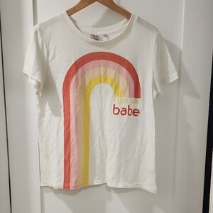Junk Food Tee - White, Red, Yellow
